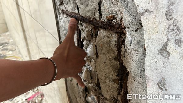 危老重建救命！直擊「疑海砂屋」豆腐渣工程　一捏就碎