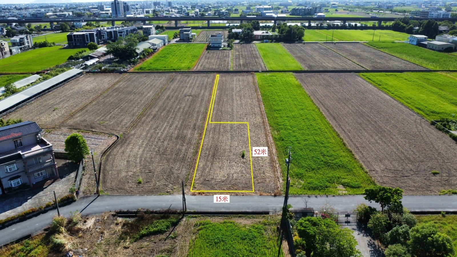 宜蘭市 高鐵特區旁 振興一段 配建農地