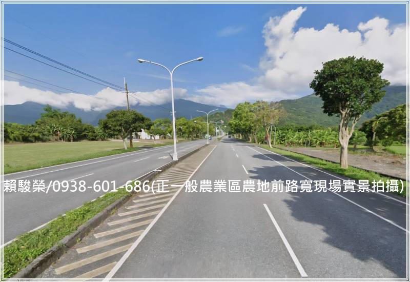 花蓮【壽豐】大面寬30米路旁一般農