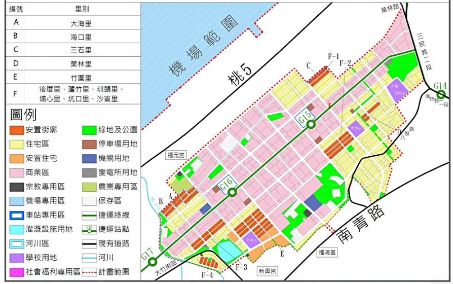 航空城安置街廓建地36坪