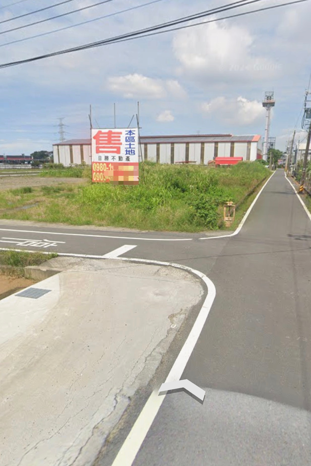 大寮高屏橋下沒有路地持分三角窗臨路120坪農地（陳美鳳）